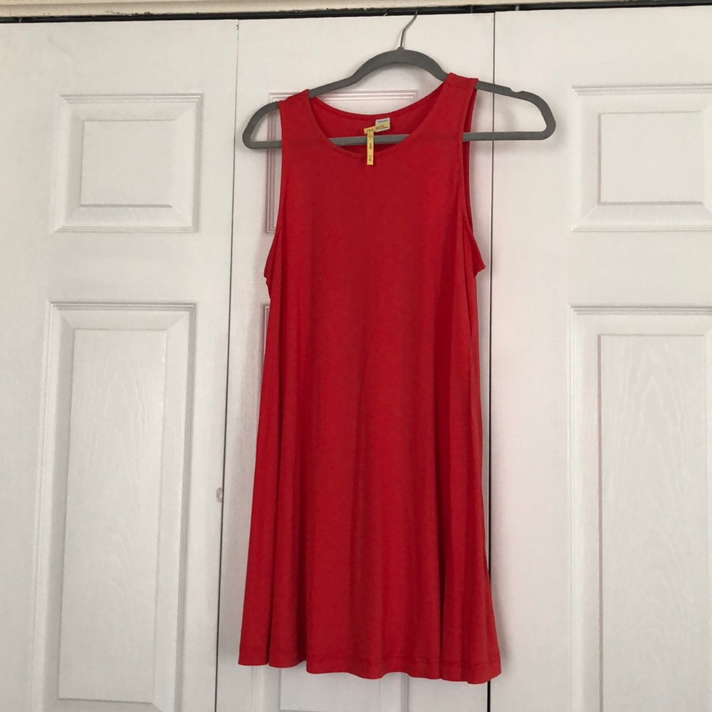PETITE Coral Old Navy Shift Dress